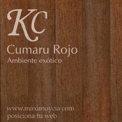 Tarima maciza de Cumaru Rojo