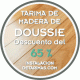 Ref.: 1025 // Presupuesto de tarima de doussie + roble + pino