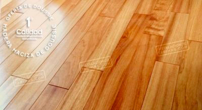 doussie, tarima maciza para casas de campo