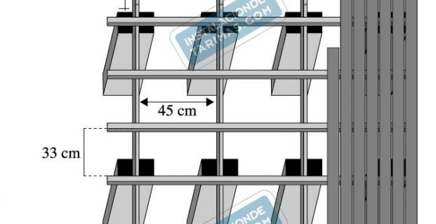 Rastrel ipe 3,20 a 3,5 € x m2 Precio de los rastreles para montar la tarima de exterior o de interior