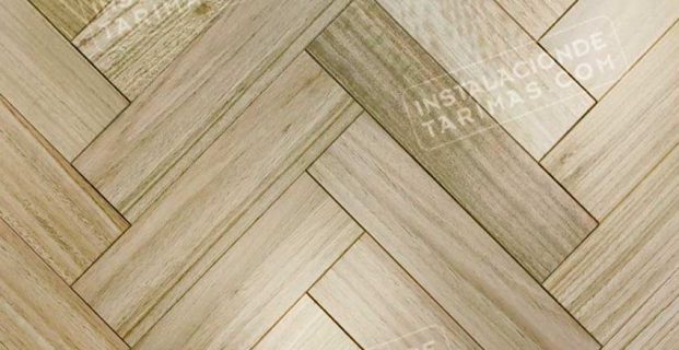 Instalación en espiga de la tarima maciza