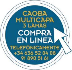 imagen con enlace a tienda con texto para comprar caoba 