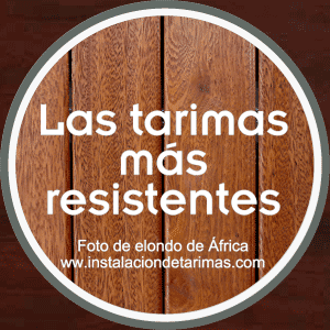 tarimas de madera muy resistentes