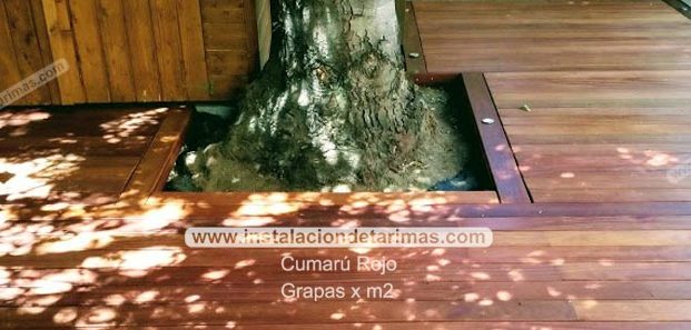 ¿Cuántas grapas de exterior se necesitan por metro cuadrado?