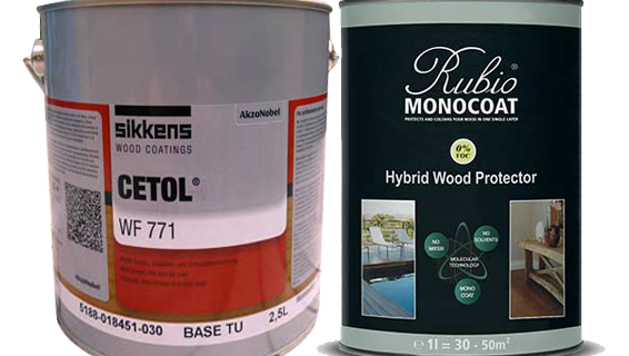 Comparativa: Cetol Wf771 versus Aceite Rubio Monocoat