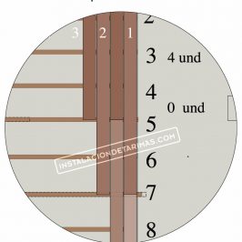 Tutorial de Instalación de tarima exterior mediante junta regular