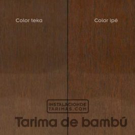 ¿Cómo queda el mantenimiento con el Cetol en la tarima de bambú exterior?