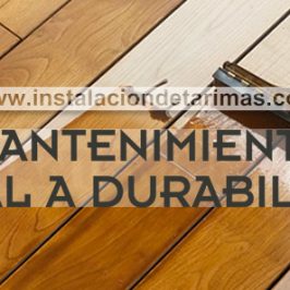¿Cuál es el mejor color de mantenimiento de cetol para la tarima de castaño?