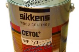 Bote de 2,5 litros de cetol WF71 para el mantenimiento de tarimas de exterior o maderas tropicales