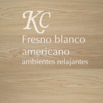 Tarima de fresno, luminosa y cálida