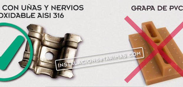 ¿Qué es mejor una tarima con grapa de acero o de pvc para la intemperie?