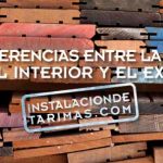¿Qué diferencia una tarima interior de una exterior?