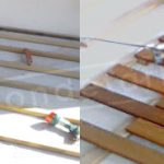 Fotos de instalación de tarima exterior de Elondo en Cartagena