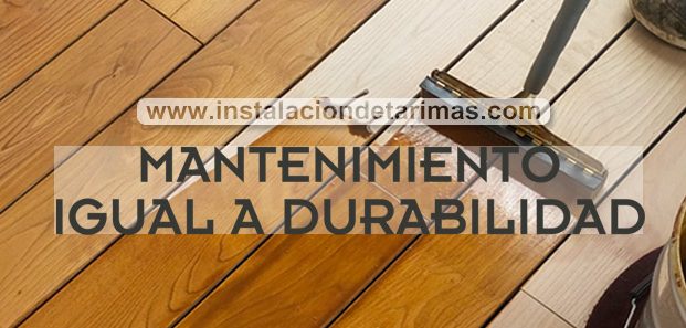 El mejor mantenimiento de la tarima en la intemperie