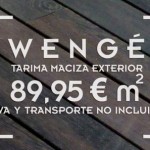 tarima de wengué, exclusividad y nobleza
