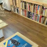 Tarima laminada, imitación roble.