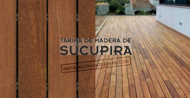 La madera de sucupira preta para la tarima de interior y exterior