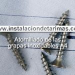 Grapas para tarima de acero inoxidable A4 (AISI 316)